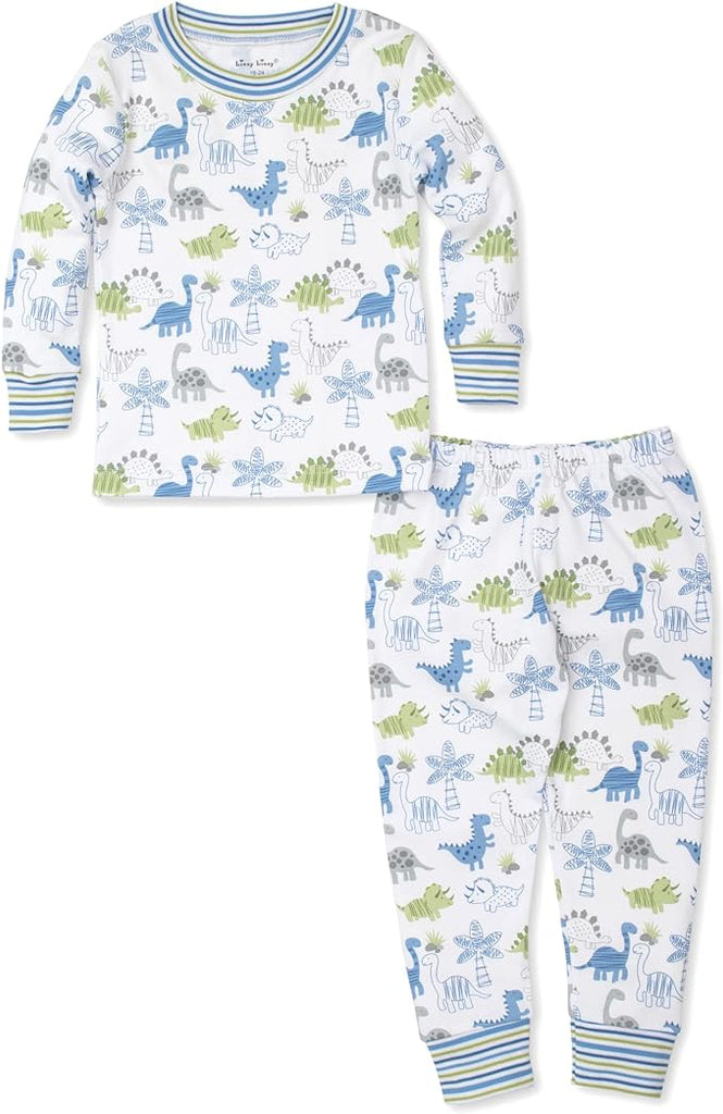 Dino Terrain Long Pajama Set