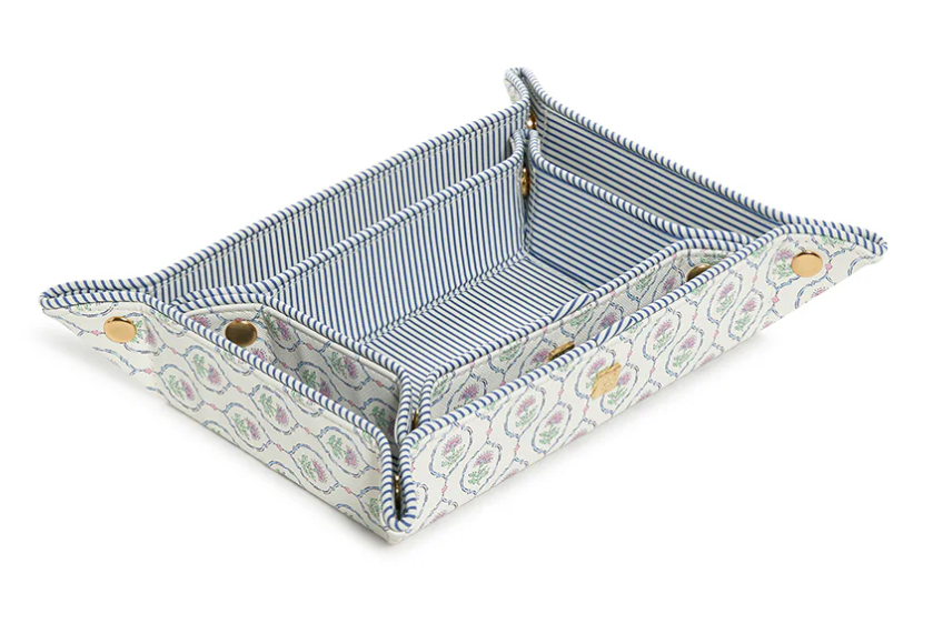 Luxe Saffiano Tray Set