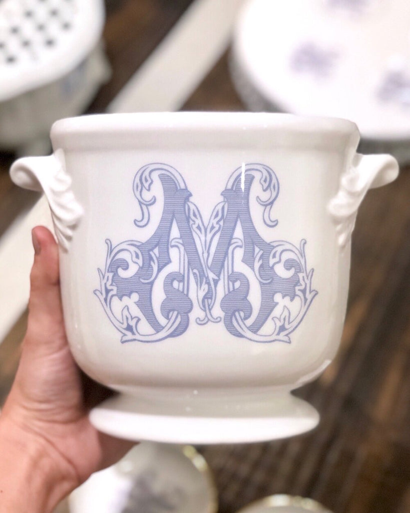 Porcelain Cache Pot - Small