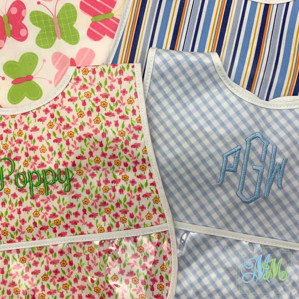 Laminated Bibs from 3 Marthas - Assorted Patterns