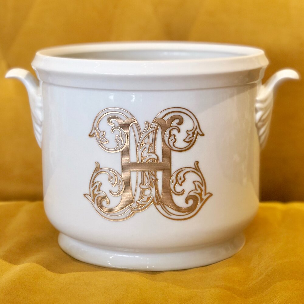 Porcelain Cache Pot - Large