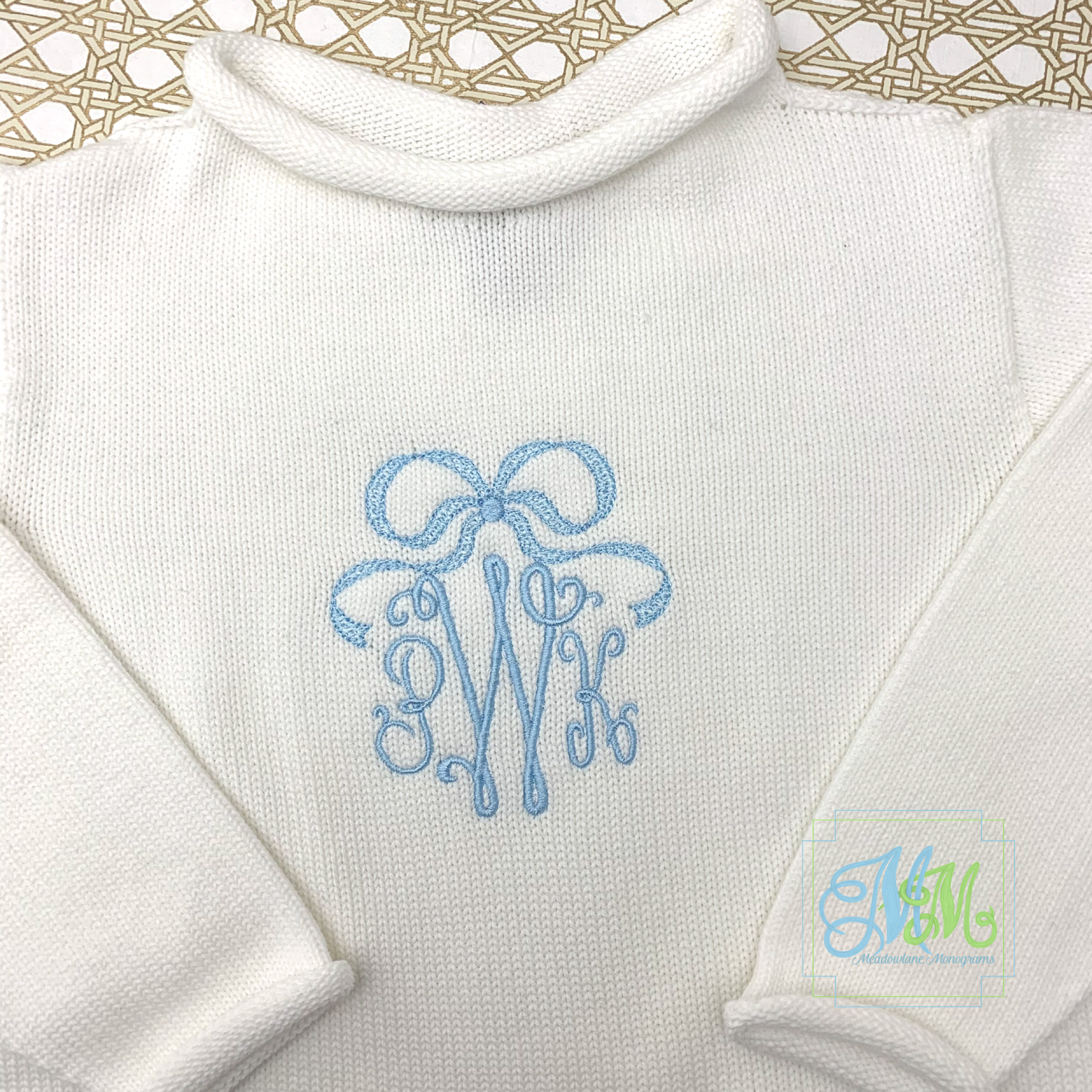 Children's & Youth Rollneck Sweater – Proper Southern Monograms