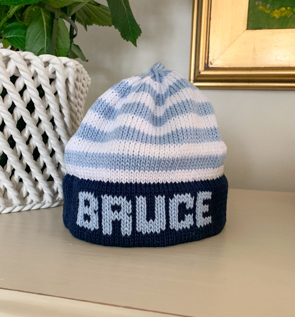 Knitted Name Hat
